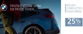 Préparez votre véhicule à affronter la saison froide en toute sécurité. Jusqu’à la fin de l’année 2025, pour l’achat de 4 Roues Complètes Hiver BMW, la 4ᵉ vous est offerte*.
