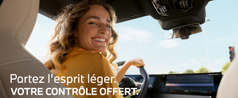 Partez l'esprit léger, votre contrôle offert