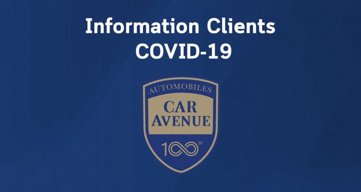 Informations Clients COVID-19
