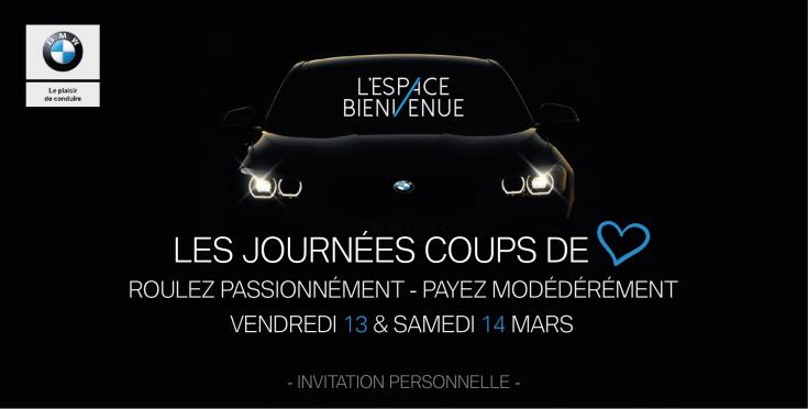 LES JOURNÉES COUPS DE CŒUR BMW - 13 & 14 mars