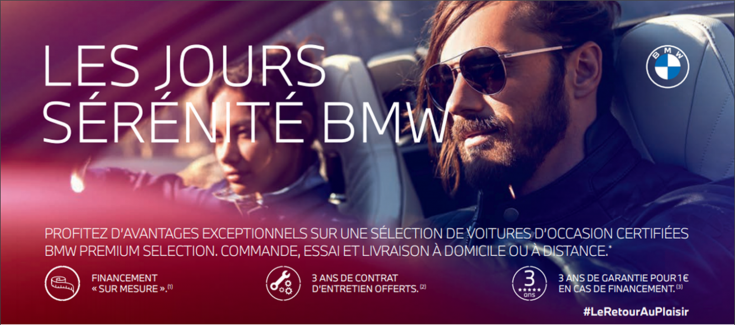 Weekend de l'occasion BMW