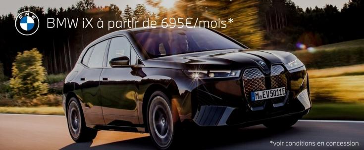 BMW iX, le SUV 100% électrique BMW