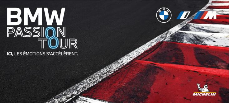 En 2021, le BMW Passion Tour a regroupé plus de 2 000 passionnés et enregistré plus de 2 300 essais sur piste, sur route et tout-terrain. L’édition 2022 promet d’être encore plus excitante ! Retrouvez-nous cette année sur les 3 circuits les plus prestigieux de France, essentiellement le weekend, venez vivre avec nous des expériences de conduite deux et quatre roues et beaucoup d’autres animations.  Nos packs s’adaptent à chaque envie : Pack Pilote : Track Day avec votre véhicule toutes marques et pilotage B