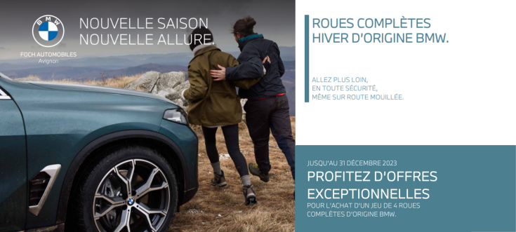 BMW ROUES COMPLETES HIVER