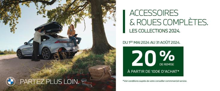 OFFRE ACCESSOIRES ÉTÉ BMW ENVERGURE LA ROCHELLE