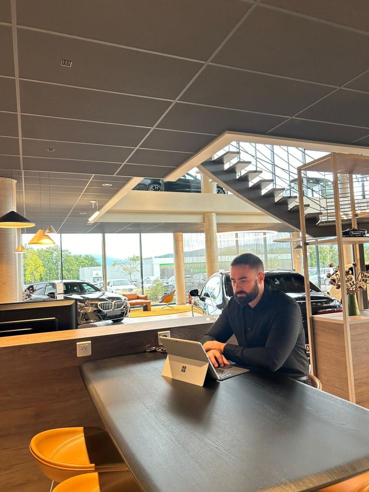Espace travail BMW