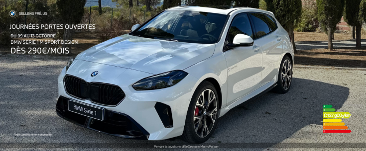 BMW SERIE 1 : dès 290€/mois*