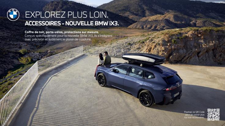 ✨ Chaque détail compte  Chaque trajet mérite plus 🚗  Les Accessoires d’Origine BMW viennent enrichir l’expérience à bord de la nouvelle BMW iX3, en alliant précision, élégance et fonctionnalité 💎  Pensés pour s’intégrer parfaitement au véhicule, ils prolongent le plaisir de conduite jusque dans les moindres détails.  📍 Plus d’informations auprès de votre concessionnaire  #BMW #BMWiX3 #AccessoiresBMW #BMWLifestyle #DrivingPleasure #GroupeBerteaux