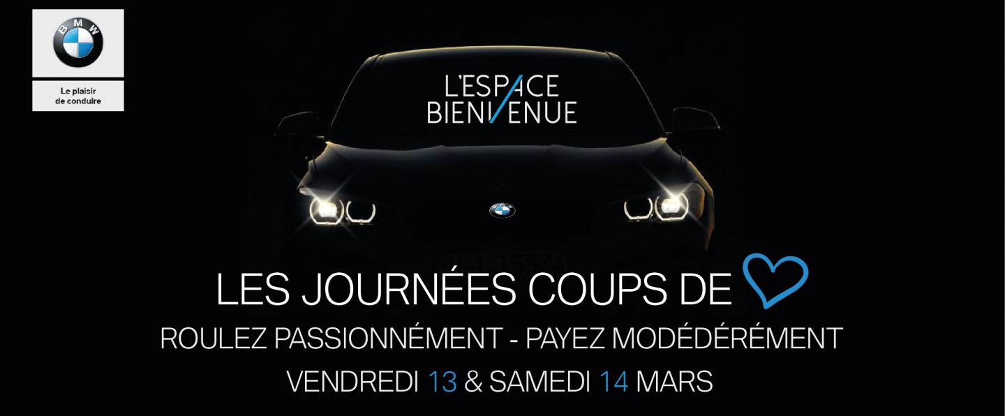 LES JOURNÉES COUPS DE CŒUR BMW - 13 & 14 mars