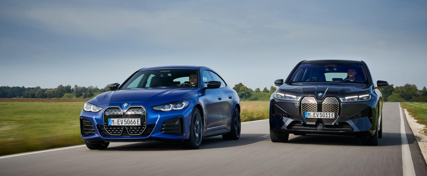 Nouvelles BMW iX et BMW i4