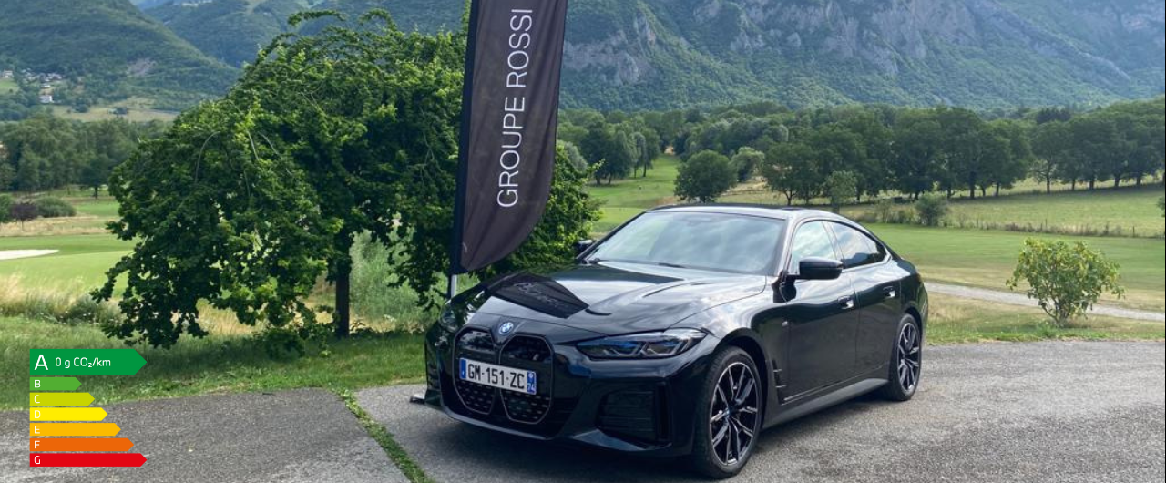 Golf des Alpes x BGA Organisation x Groupe ROSSI - BMW i4