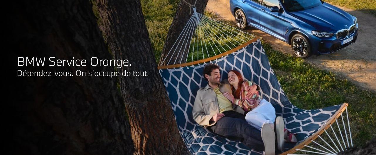 BMW Service Orange