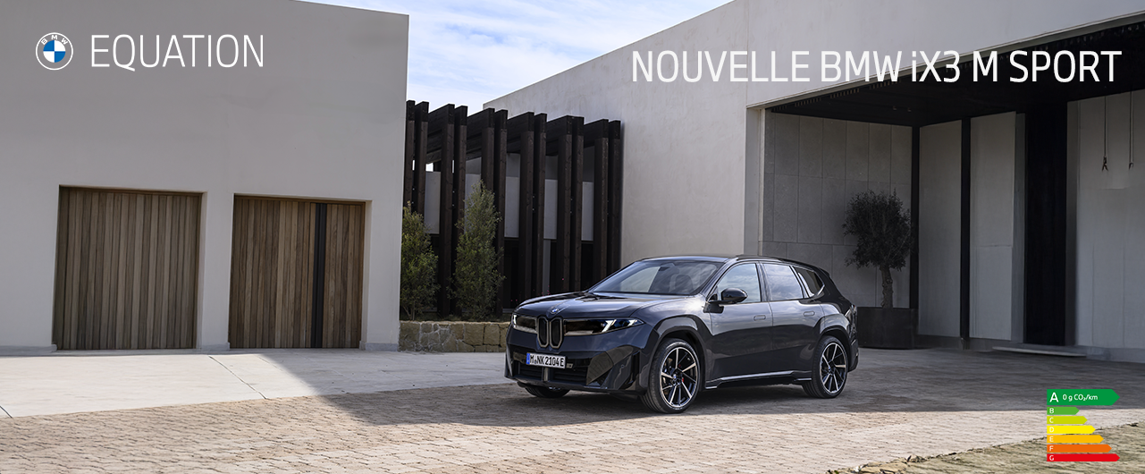 La nouvelle BMW iX3