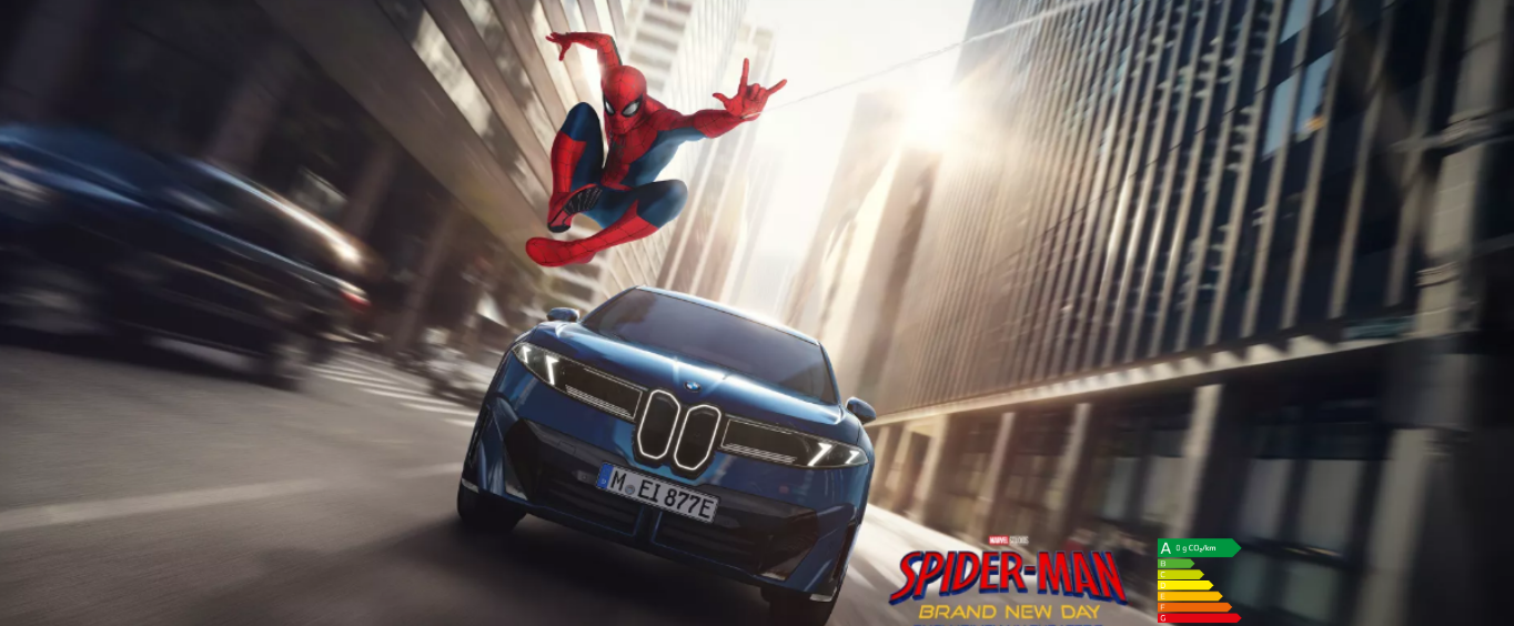 BMW iX Spider man